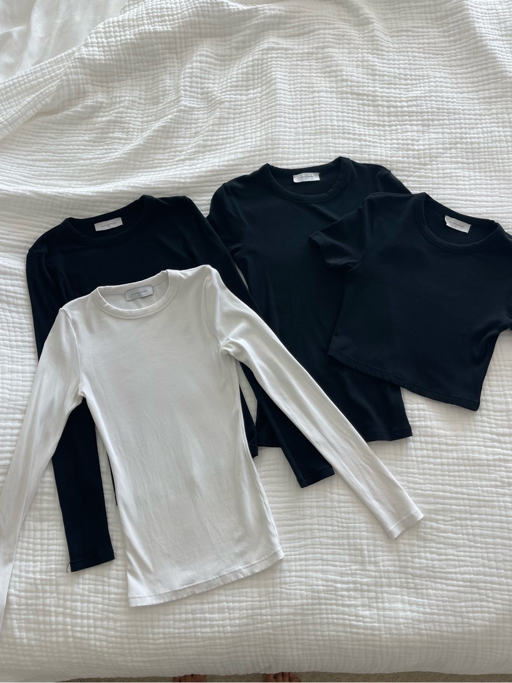 ATG Bundle of 4 Luxe Rib Tees